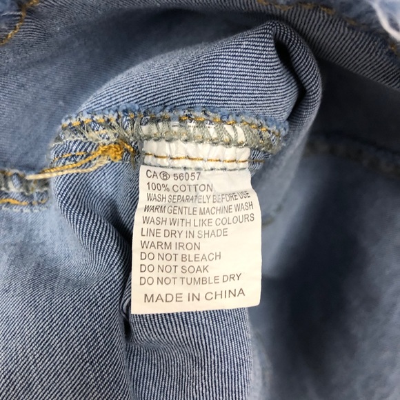 jaz denim mini skirt